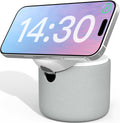 ANJANK White Noise Sound Machine with Wireless Charger Stand, 20 Soothing Sleep Sounds, 32-Levels Volume, Auto-Off Timer, Magnetic…
