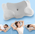 jiaao Cervical Neck Pillow Side Sleeper Pillow Ergonomic Memory Foam Contour Pillow for Pillow for Neck, Cooling Breathable Certified Cerv…