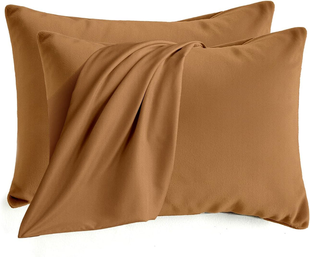 QJFabricCO Q&J Fabric Co.Bedding Pillow Cases Standard Size Set of 2 Soft Brushed Microfiber Pillow Cover, Wrinkle-Free, Fade-Resistant, Envel…