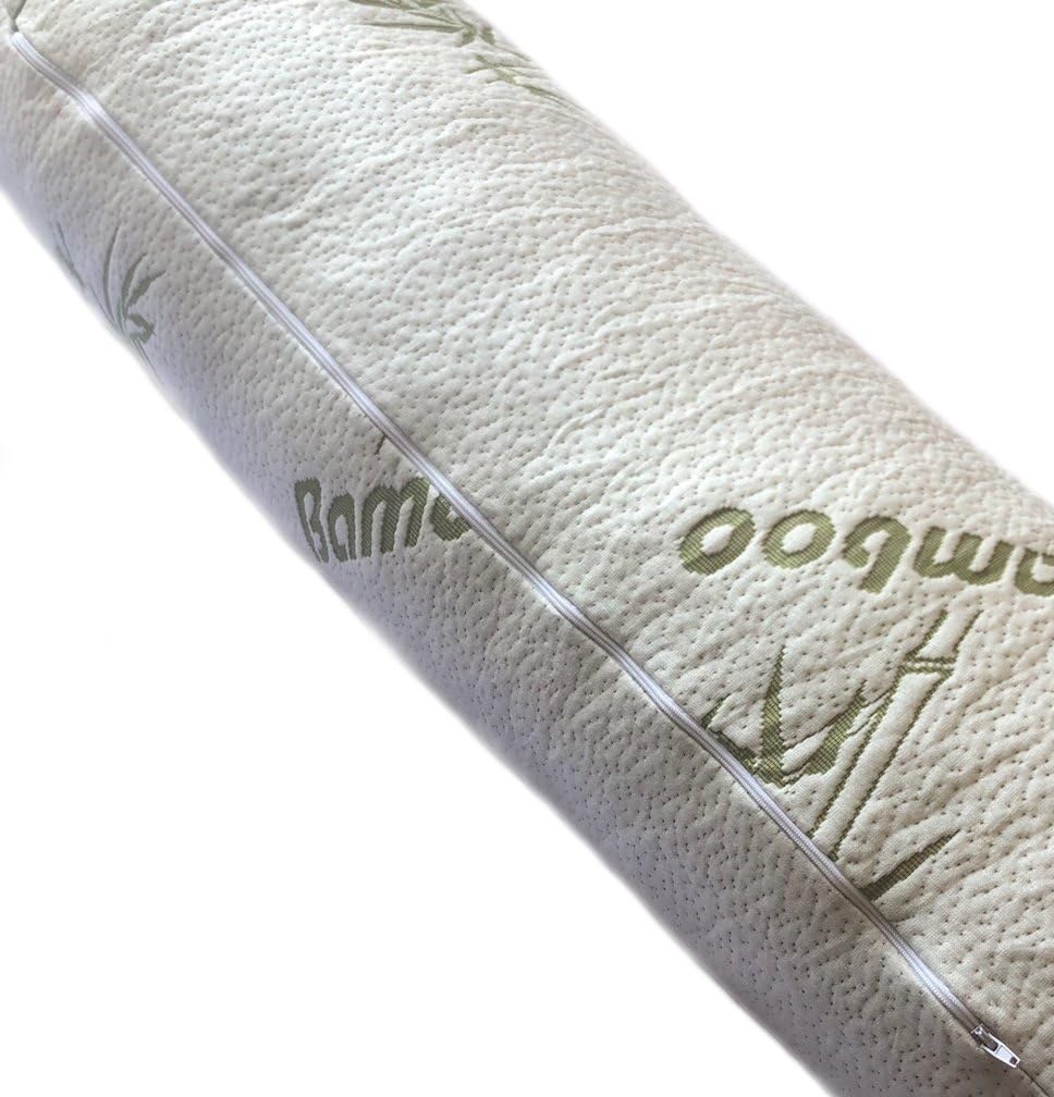 Linen Plus Body Pillow with Shredded Memory Foam for Comfort and Support Breathable Cooling Hypoallergenic New