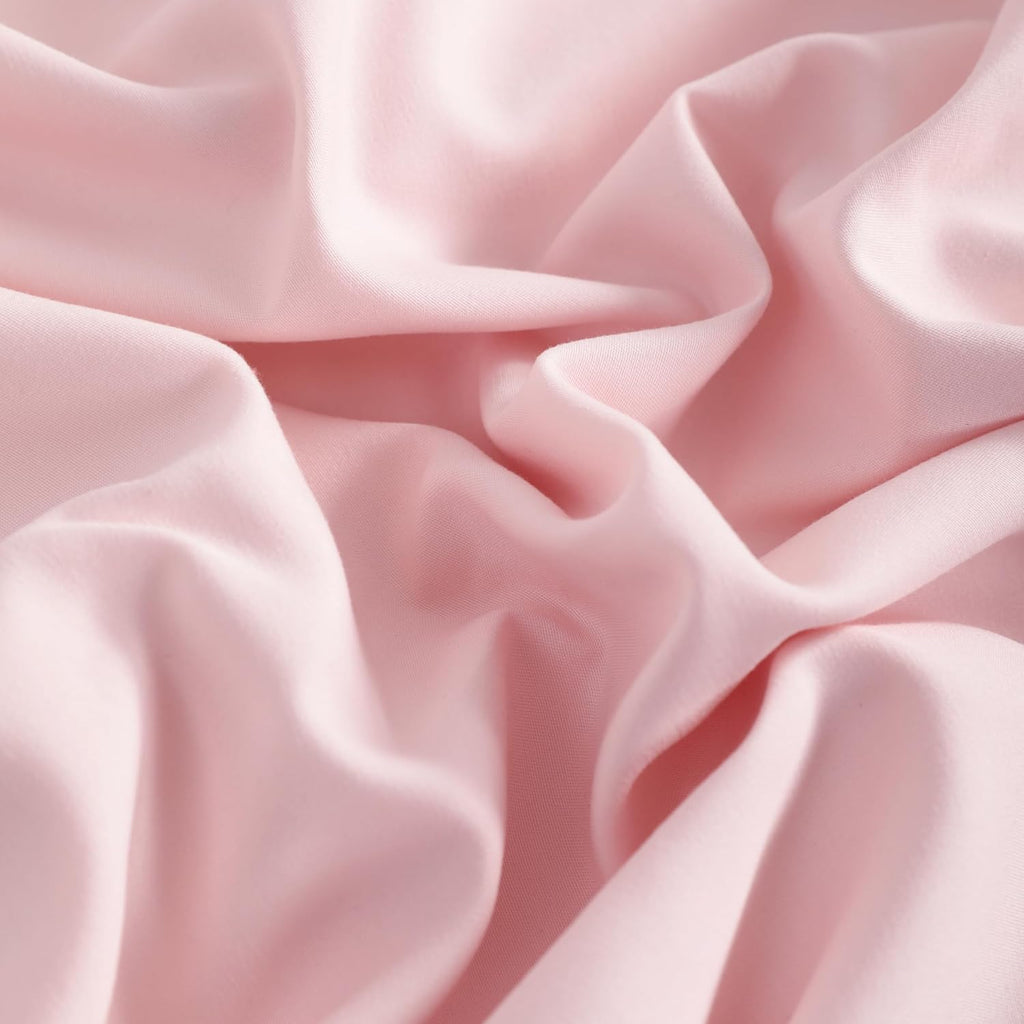 Ntbay King Pillowcase Set - 2 Pack Brushed Microfiber 20x36 Pillowcases - Soft, Wrinkle-Free, Fade-Resistant, Stain-Resistant, Blush Pink P…