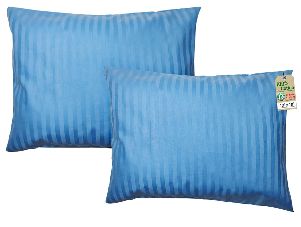ZPECC-ABrandThatHasBeenFocusedOnBeddingFor20Years ZPECC Toddler Pillow with Pillowcase 2 Pack - 13x18 Organic Cotton Hypoallergenic Kids Pi…