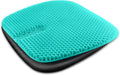 masteymoh Gel Seat Cushion for Long Sitting, Gel Cushions for Pressure Sores Relief, 18.5x17.3x1.2 Inches Cooling Gel Car Seat Cushion…