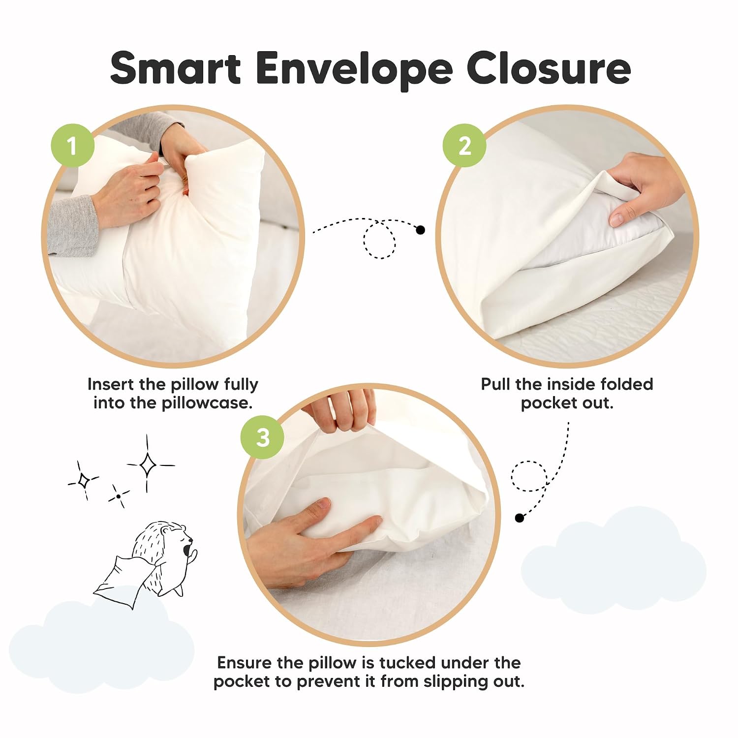 KeaBabies Toddler Pillowcase 13"x18" - Organic Cotton Toddler Pillowcase for Kids, Boys, Girls, Soft & Durable Cotton Cover for Miniature…