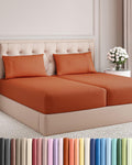 Split King Size 5 Piece Sheet Set - Comfy Breathable & Cooling Sheets - Hotel Luxury Bed Sheets for Women & Men - Deep Pockets, Easy-Fit…