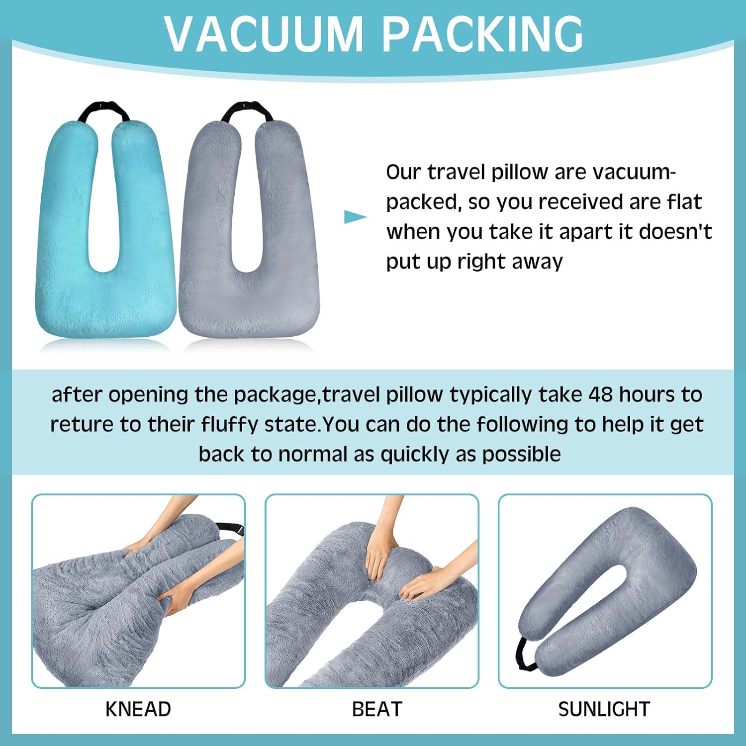 home Barydat 2 Pcs Car Travel Pillow for the Back Seat 28 x 18 in Sleeping Reading Pillows for Long Distance Travel Car Cushion for Kids Ad…