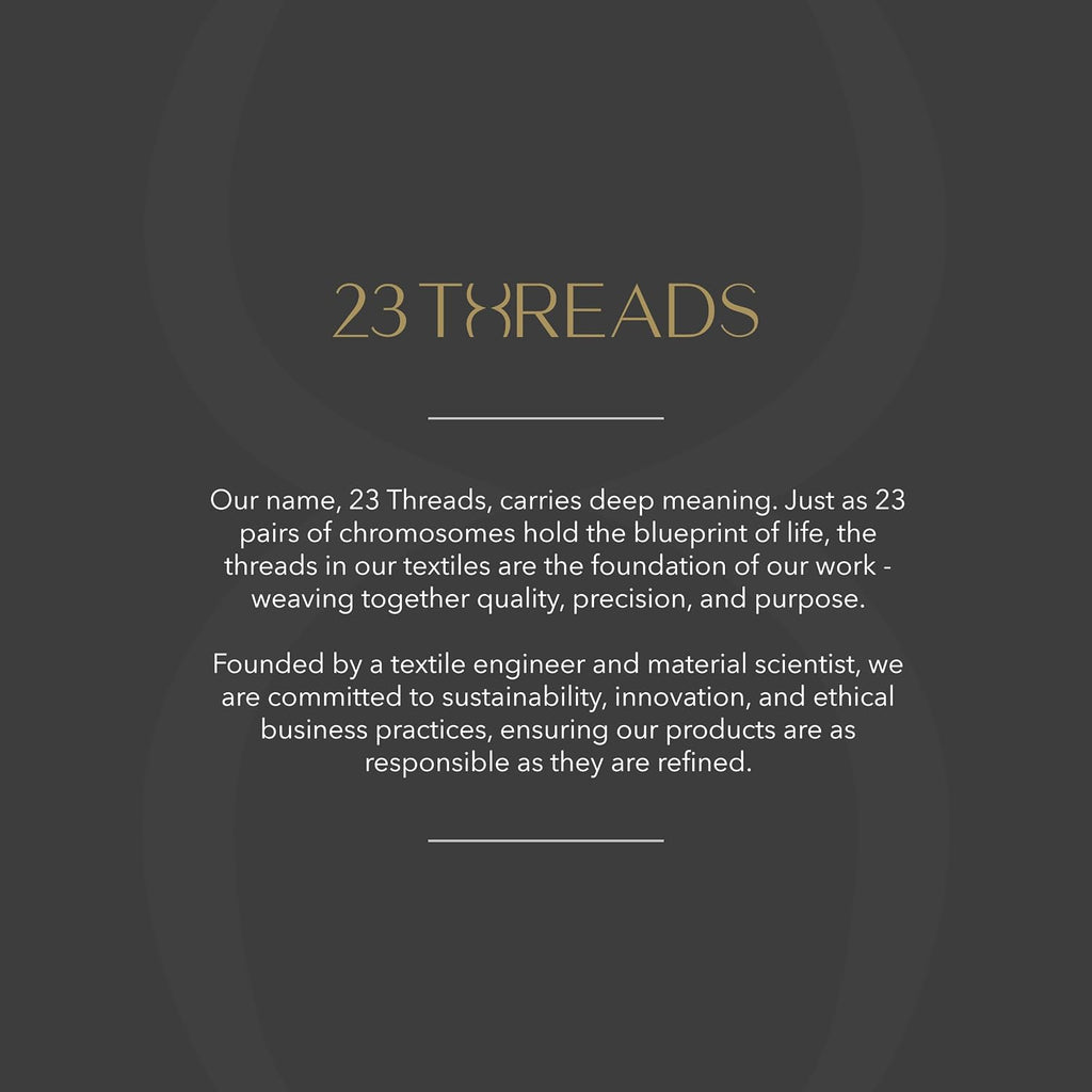 23Threads 23 THREADS X101 Series Cotton Percale Rich Bed Sheets and Pillowcases Set, 15 Inch Deep Pocket, Luxury Cooling Bedding Linen, Que…