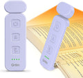 Gritin Reading Light, Book Light for Reading in Bed - Eye Caring 3 Colors, 5-Level Dimmable Brightness, Long Lasting, Compact Size…