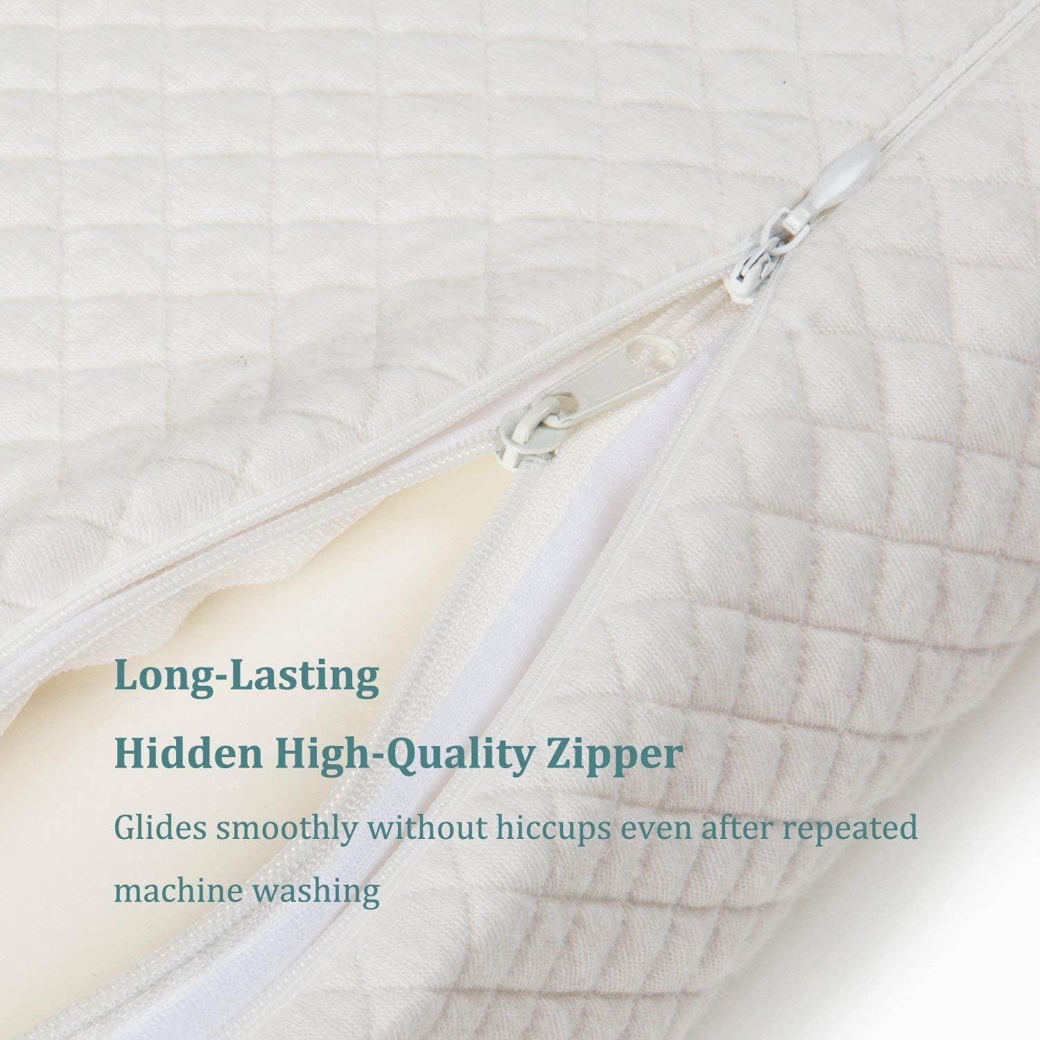 Epabo Contour Memory Foam Pillow Orthopedic Sleeping Pillows, Ergonomic Cervical Pillow for Neck Pain - for Side Sleepers, Back and Stomach…