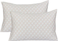 Feather & Stitch 300 TC 100% Cotton King Size Pillowcases 2 piece, Ultra Soft Set of 2 Sateen Weave Pillow Covers with Envelope Closure…