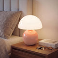 Dawnwake Mushroom Lamp Desk Lamp for Bedroom, Table Bedside Small Lamps for Living Room, Mushroom Decor Cute Mini Modern Mid Century Lamps…