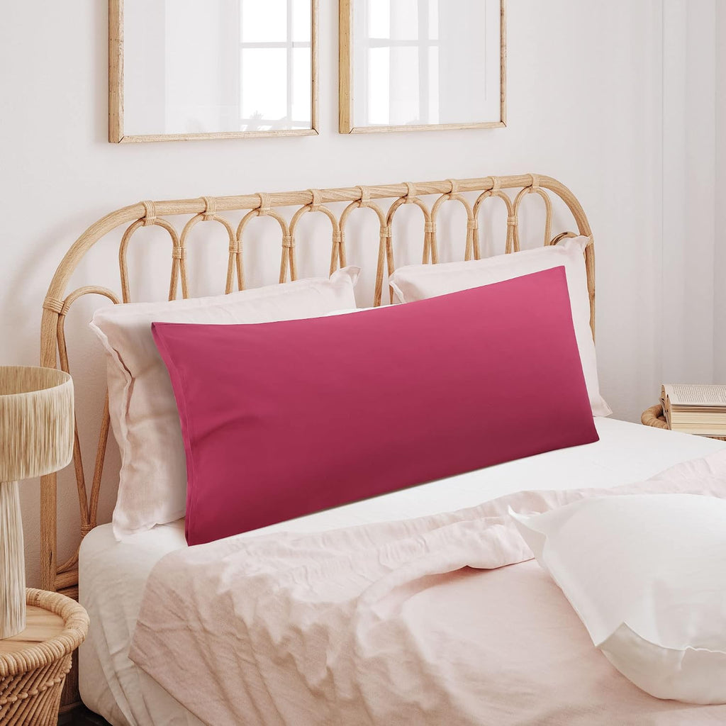 uxcell 100% Microfiber Body Pillow Cover | 1800 Thread Count Pillowcase | Soft Pillow Case with Envelope Closure | 90 GSM Ployester | No Wr…
