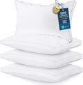Utopiabedding Utopia Bedding Bed Pillows for Sleeping King Size (White), Set of 4, Soft & Fluffy Pillow with Down Alternative Filling, Cool…