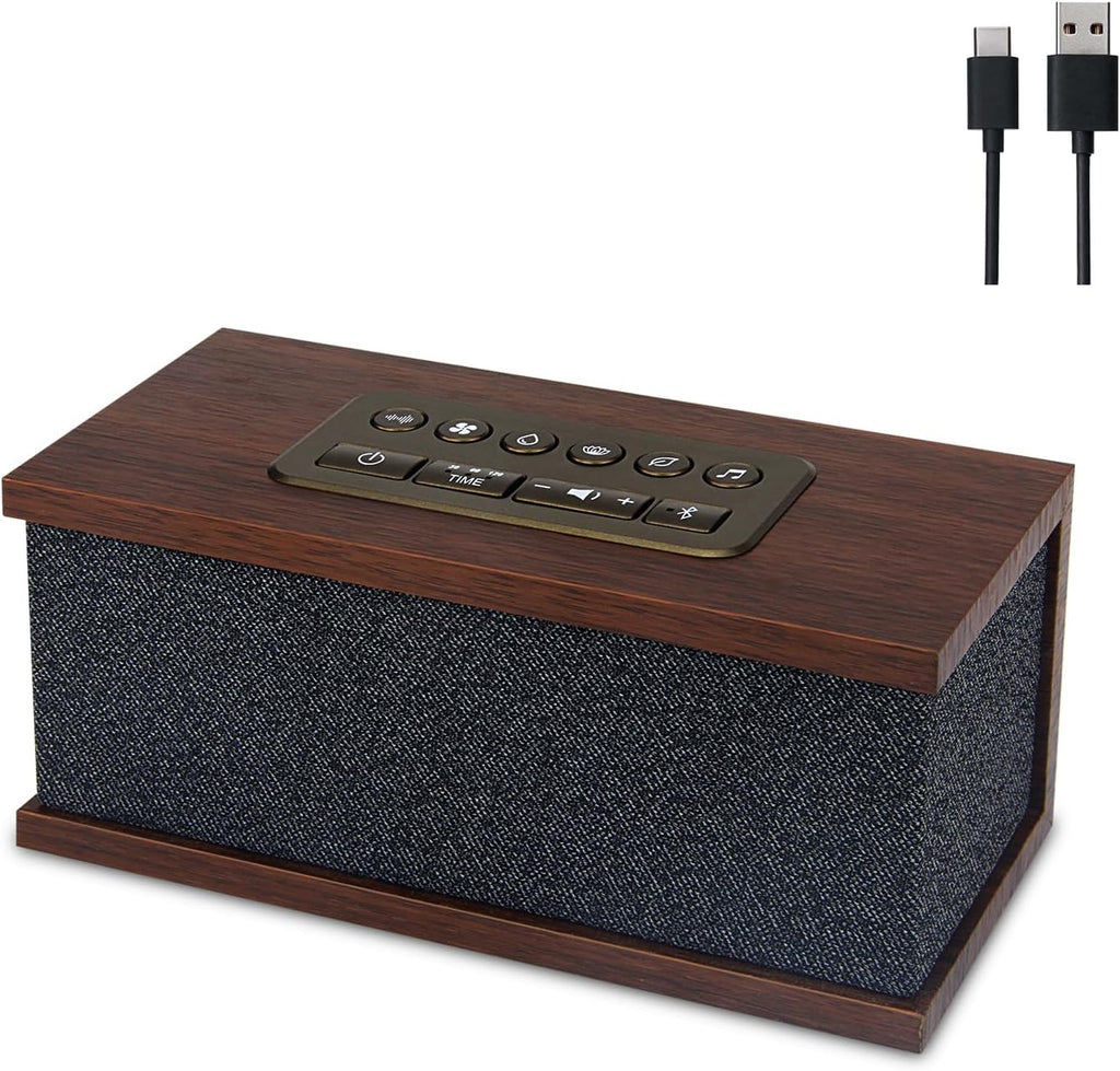 Sound Machine White Noise Machine with 70 Natural Soothing Sounds Sleeping Timer Memory Function 30 Volume Levels Brown Noise Sleep…