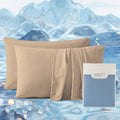 Surefit Washed Ultra-Chill Cooling Pillowcase Set of 2 for Hot Sleepers, Crisp and Silky Pillow Cover with Envelope Closure, King…