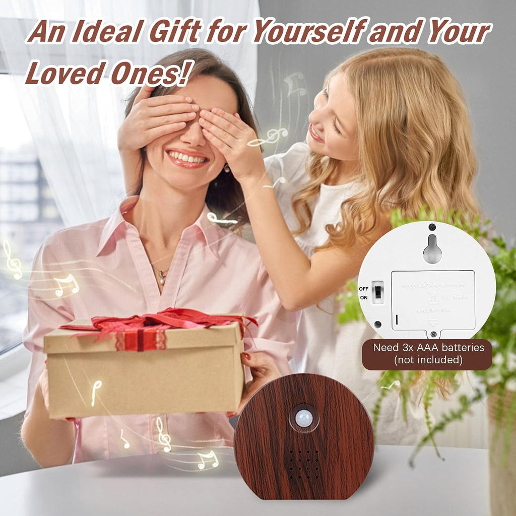Singing Bird Box Original, Portable Bird Chirping Box with Motion Sensor & Timer & 9 Relaxing White Noise, Natural Sound Box Forest…