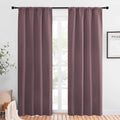 NICETOWN Blackout Curtains for Living Curtains, Window Treatment Thermal Insulated Room Darkening Drape Panels for Patio Sliding Glass…