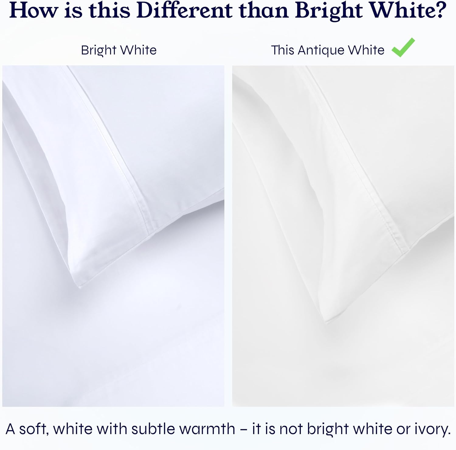 CaliforniaDesignDen California Design Den Pack of 2 Bed Sheets Full Size - 400 Thread Count 100% Cotton Sateen - Soft and Breathable Sheets…