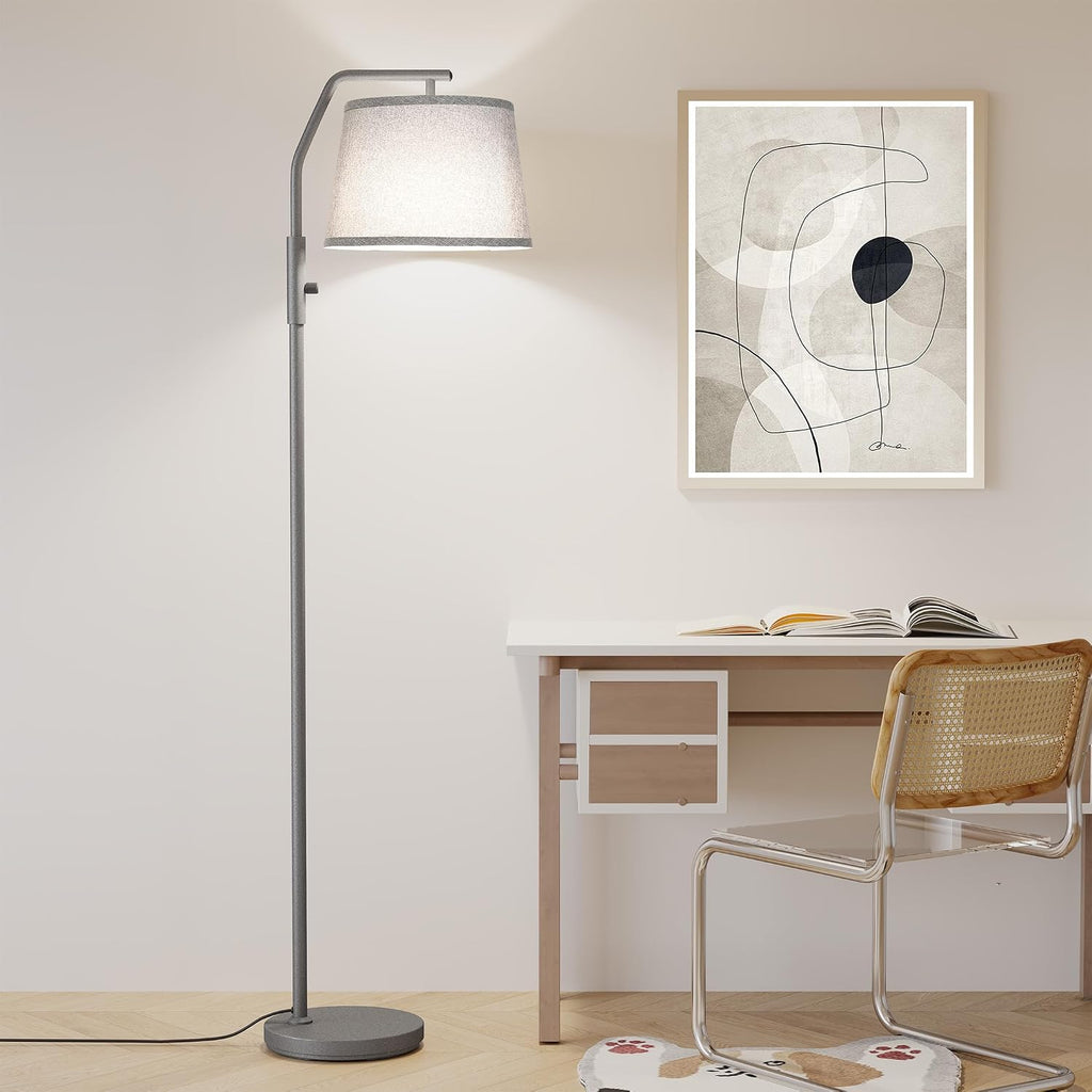 SUNMORY Floor Lamps for Living Room, 12W Bulb Included, Tall Lamp for Bedroom with Adjustable Head, Modern Standing Lamp, 0-100% Dimmable…