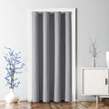 ChrisDowa Blackout Door Curtains for Doorway Privacy, Grommet Closet Curtains for bedroom closet door, Thermal Insulated Temporary Doorway…
