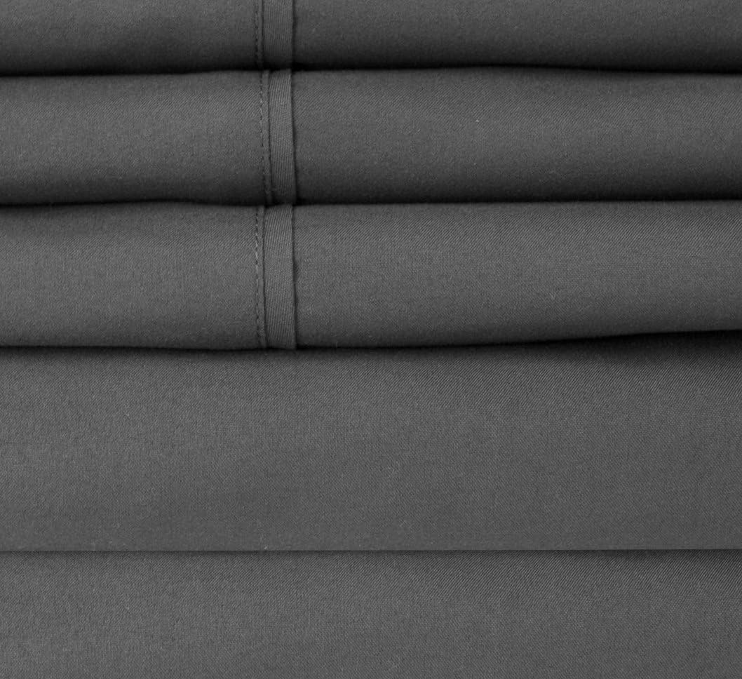 Full Size Bed Sheets - 6 Piece 1500 Supreme Collection Fine Brushed Microfiber Deep Pocket Full Sheet Set Bedding - 2 Extra Pillow Cases…
