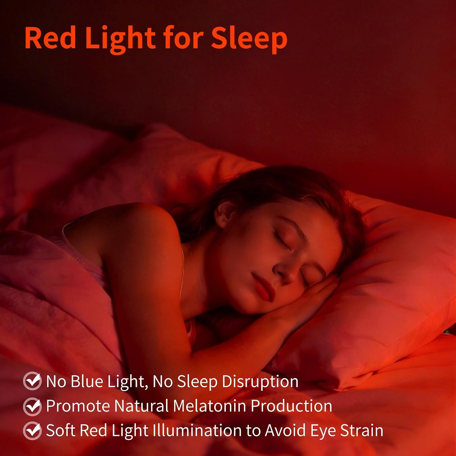 Zocifiner Red Light Motion Sensor Night Lights Rechargeable Battery Red Light Stick-on Magnetic Red Lights Red Night Light for Ba…