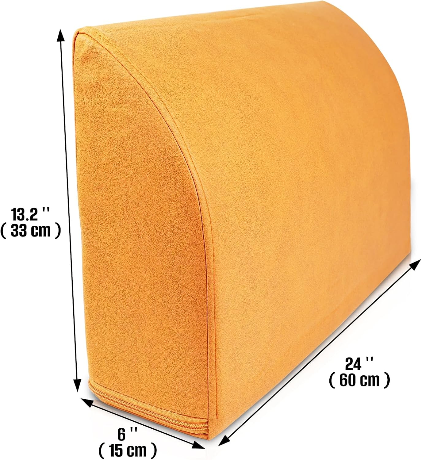 2PCS Sofa Couch Back Cushions, Backrest Support Pillow for Elderly, Extra Large Thick Lumbar Support Pillow for Home (6x24x13.2 in…