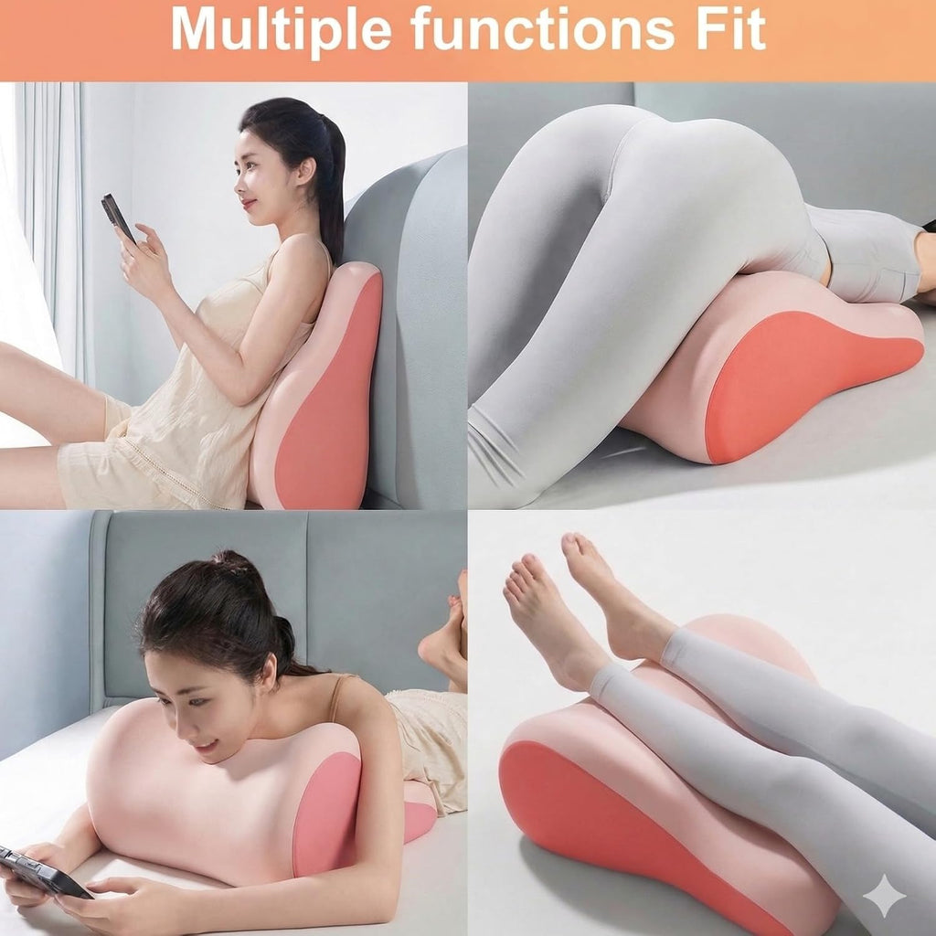 Ergonomic Memory Foam Wedge Pillow for Couples, Intimacy & Love Pillow for Adult Play, Bed Reading Cushion for Back Pain and Acid Reflux…