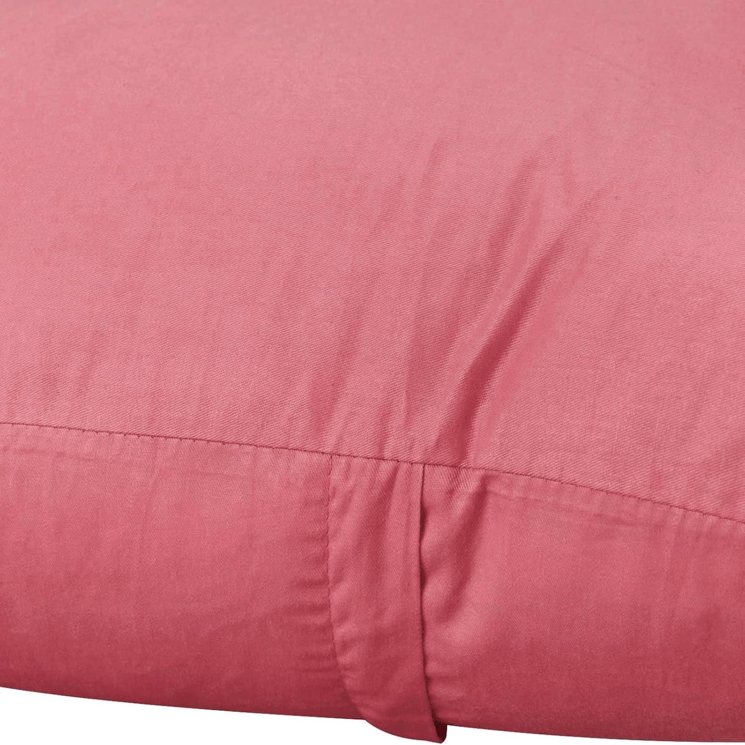 Thmyo 4-Pack 100% Cotton Comfortable Solid Decorative Throw Pillow Case, Square Cushion Cover Pillowcase Sublimation Blank Pillow Covers DI…