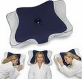 piluxx Cervical Neck Pillow for Sleeping – Cooling Memory Foam Cervical Pillow for Side Sleepers and Back Sleepers – Contour Ergonom…