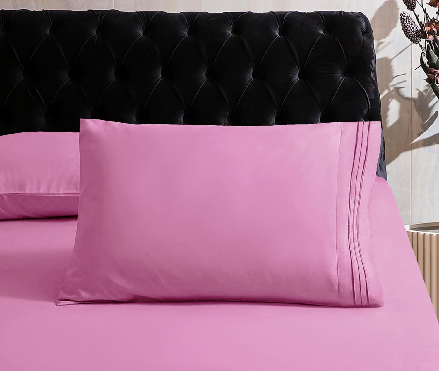 MocassiLuxuryBedding Mocassi Twin Sheet Set - Luxury Hotel 1800 Premier Bedding Sheets & Pillowcases - Ultra Soft Breathable & Cooling Bed…