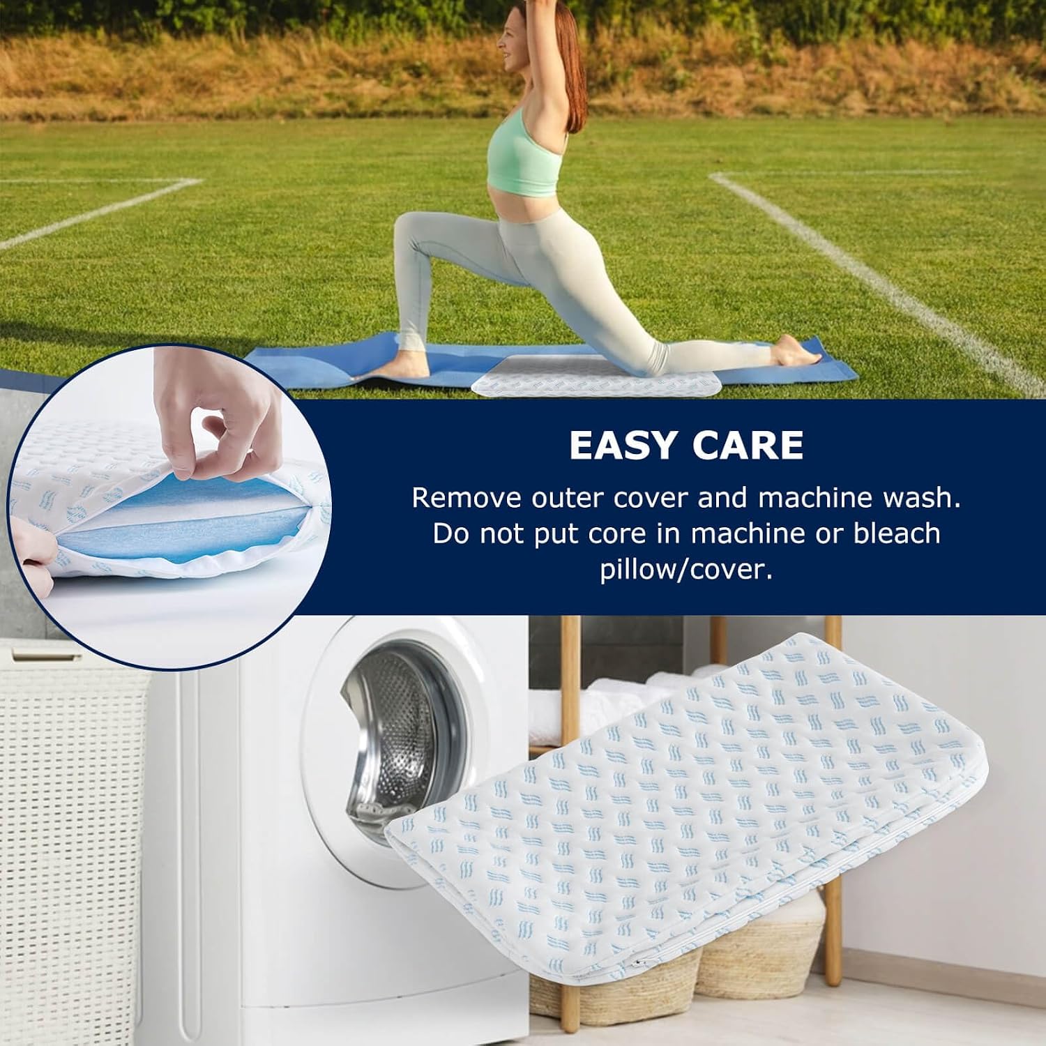 slybearsleepbetter Ultra Thin Pillow 2.75" cooling Memory Foam Pillows for Stomach Sleeping, Gel Infused Pillows for Side Back Stomach…