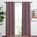 Nicetown Room Darkening Curtains 84 inches Length for Living Room - Solid Thermal Insulated Grommet Light Blocking Vertical Drapes Window T…