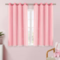 Addsomecolortolife XiDi Pink Curtains for Bedroom, Girls Room Blackout Curtains, Kids Room Darkening Curtains, Hot Pink Decor, 1 Panel 1.6…
