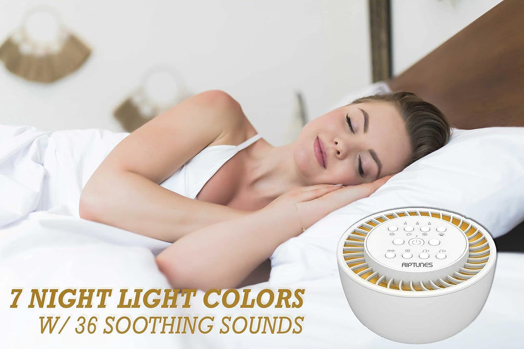 White Noise Sound Machine w/ 36 Soothing Sounds, SM136 Enjoy Your Sleep with This Great Noise Machine