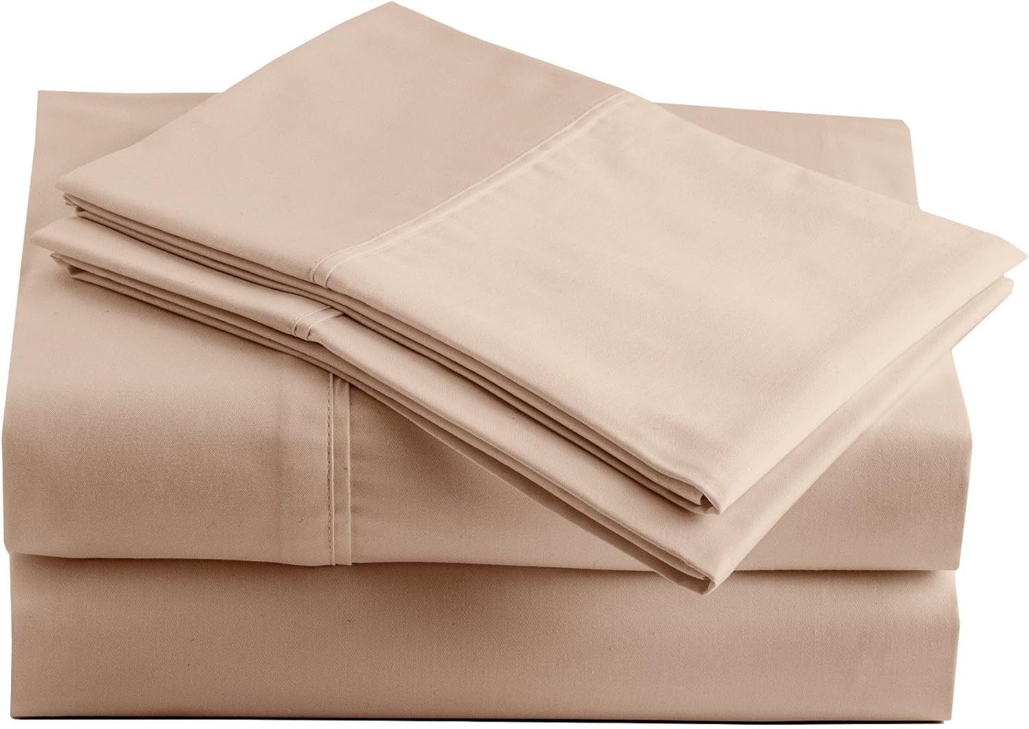 Perupima Peru Pima 415 Thread Count Percale California King Sheet Set - 100% Peruvian Pima Cotton, 4 Piece (Flat, Fitted, 2 Pillowcases) -…