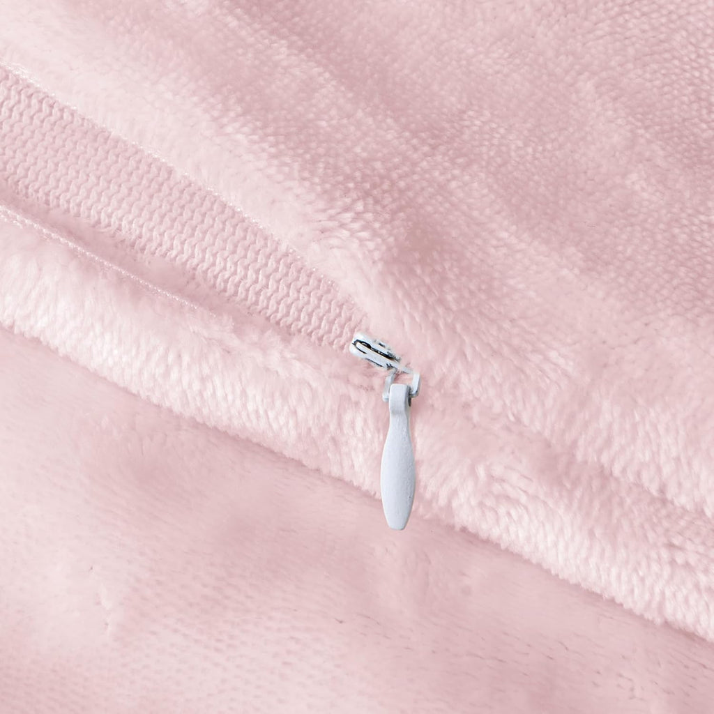 Bedelite Body Pillow Cover with Zipper Closure, Super Soft and Cozy Fuzzy Fleece Pillowcase 20 x 54 Inches, Luxury Fluffy Plush Long Body P…