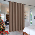 Rybhome RYB HOME Extra Wide Curtains Room Divider, Privacy Partition Blackout Thermal Efficiency Curtain Backdrop for Dorm Apartment Studio…
