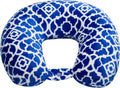Wolf Essentials Adult Cozy Soft Microfiber Neck Pillow for Travel – Compact, Machine Washable - Perfect for Airplane, Car, or Home Use…
