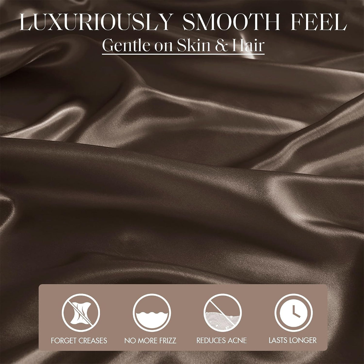 Madisonpark Madison Park Essentials Satin Sheet Set Luxury and Silky with Natural Sheen, Elastic 14" Pocket fits up to 16" Mattress, All Ar…