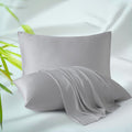 4-Pack Bamboo Viscose Zippered Pillow Cases Queen Size, 400 Thread Count Cooling Pillow Protectors for Hot Sleepers, Luxurious Hotel…