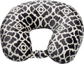 Wolf Essentials Adult Cozy Soft Microfiber Neck Pillow for Travel – Compact, Machine Washable - Perfect for Airplane, Car, or Home Use…