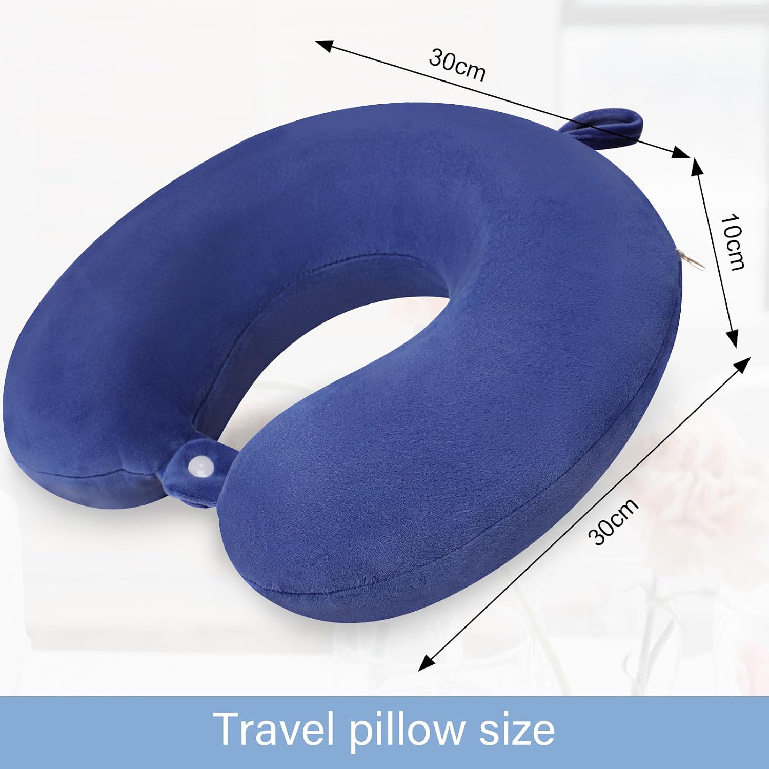 Gosider Travel Pillow Neck Pillow for Airplanes Memory Foam Neck Pillow for Traveling, Car, Home, Flight Portable Pillow for Sleeping Provi…