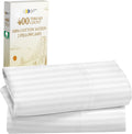 CaliforniaDesignDen California Design Den Standard Queen Size Pillowcase Set - 400 Thread Count, 100% Cotton Sateen, Set of 2 Pillow Covers…