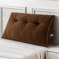 Sasttie Headboard Pillow Twin/Twin XL, Wedge Pillow Headboard for Dorm, Triangular Daybed Backrest Cushion for Sitting or Reading in Bed, w…