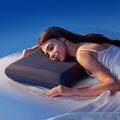 Nap Cervical Pillow for Neck, Memory Foam Pillow 3.94'' Medium Profile, Cooling Fabric for Sleeping, Ergonomic Contour Support for Sid…