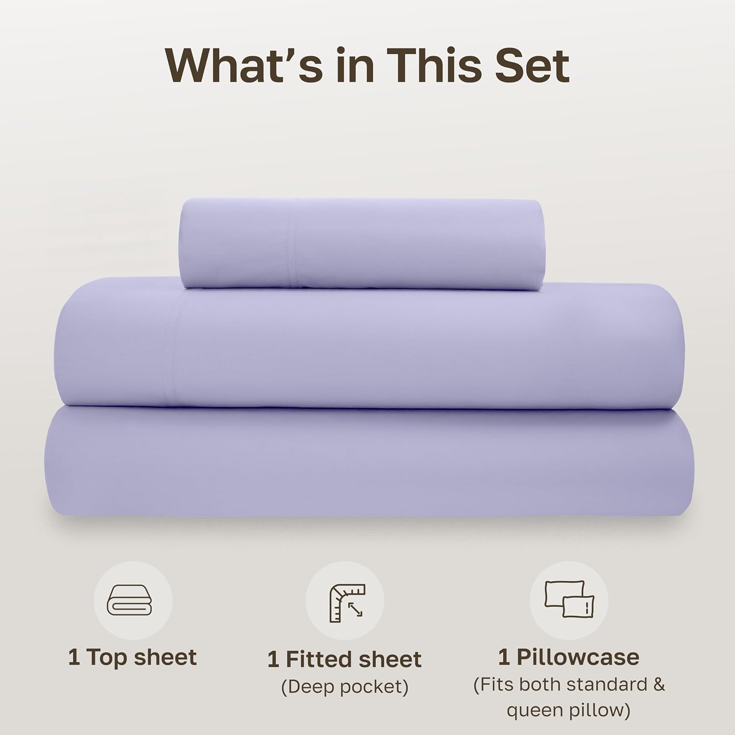 CaliforniaDesignDen California Design Den Soft 100% Organic Cotton Bed Sheets Twin XL Size Set - Crisp Percale Organic Sheets, Deep Pockets…