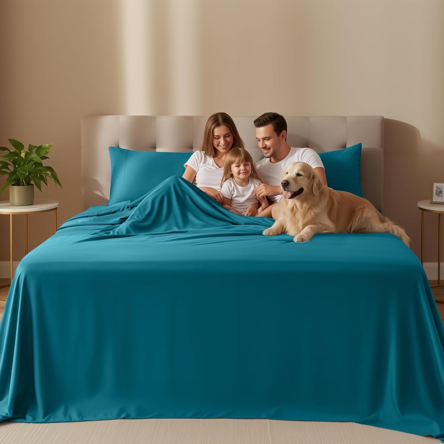 Utopiabedding Utopia Bedding Full Size Sheet Set – 4 Piece Bed Sheets, Soft and Breathable Microfiber, Includes 1 Fitted Sheet, 1 Flat Shee…