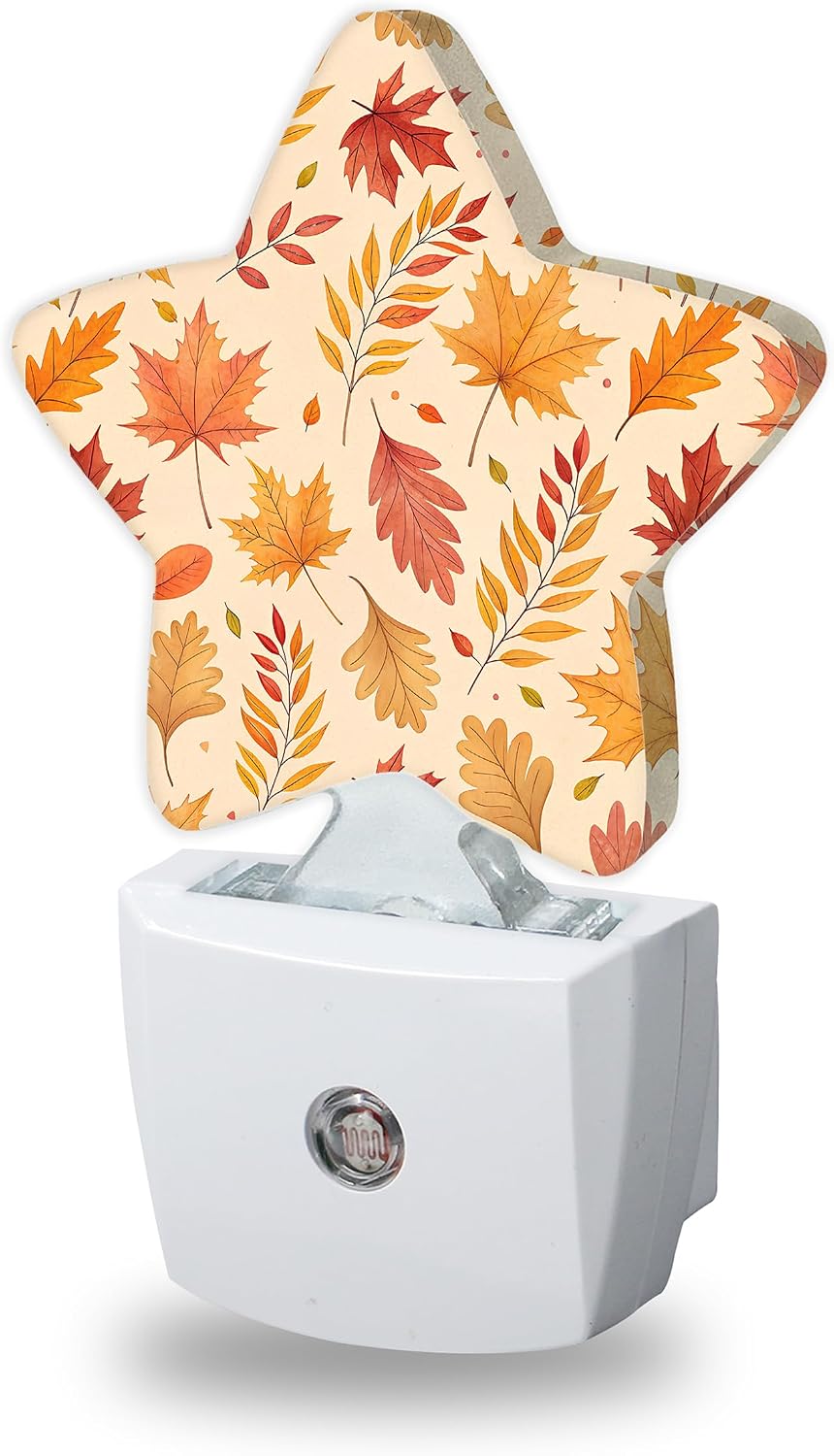Night Lights Plug Into Wall Decorative, Fall Leaves Nightlights for Kids Bedroom, Autumn Maple Leaf Energy Efficient Dusk-to-Dawn Sensor…