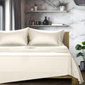 TEXAS LINEN CO. 100% Egyptian Cotton Sheets King Size Set - 1200 Series Star Sleepin' Collection Egyptian Cotton Luxury Sheets King Size…